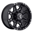 thumbnail image 1 of 18x9 Raceline 981 Raptor Satin Black Wheel 5x5 (+12mm), 1 of 2
