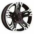 thumbnail image 1 of Ultra 235B Maverick 18x9 5x150 +25mm Gloss Black Wheel Rim, 1 of 2