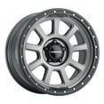thumbnail image 1 of 18x9 Vision 350 Ojos Satin Grey Wheel 5x150 (12mm), 1 of 2