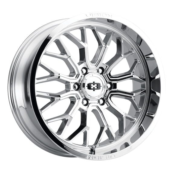 18x9 Vision 402 Riot Chrome Wheel 8x170 (-12mm)