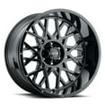 thumbnail image 1 of 18x9 Vision 412 Rocker Gloss Black Wheel 8x170 (-12mm), 1 of 2