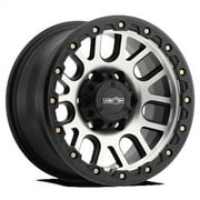 18x9 Vision Off-Road 111 Nemesis Black Machined Wheel 6x5.5 18mm