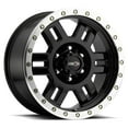 thumbnail image 1 of Vision Off-Road Manx 18x9 6x139.7 18et Gloss Black Machined Lip Wheel, 1 of 2