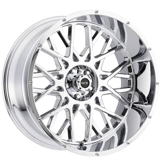 18x9 Vision Off-Road 412 Rocker Chrome Wheel 5x150 (12mm)