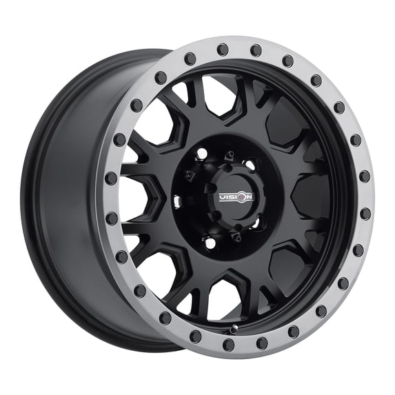 18x9 Vision Off-Road GV8 Invader Matte Black Wheel 5x150 (12mm)