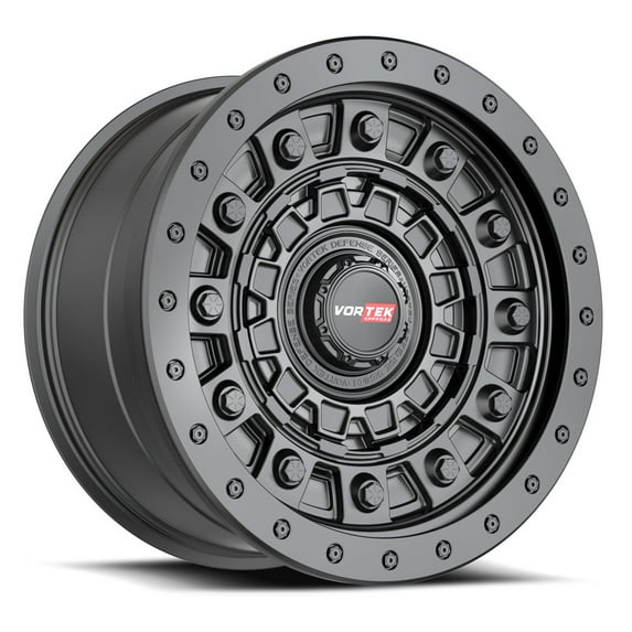 18x9 Vortek VRD-701 Matte Black Wheel 8x6.5/8x170 (-18mm)