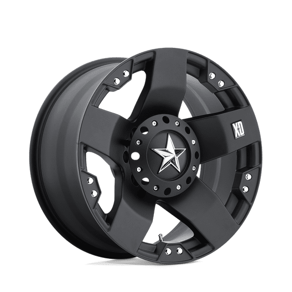 18x9 XD XD775 ROCKSTAR Matte Black Wheel 6x5.5 (0mm)