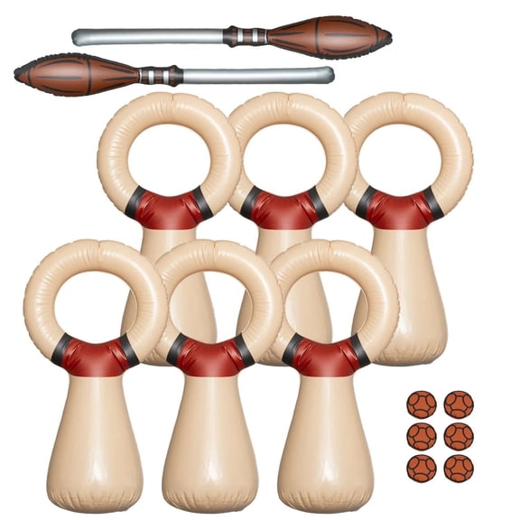 19 1/4" x 36" Inflatable Harry Potter Quidditch Bean Bag Toss Game Set - 14 Pc.