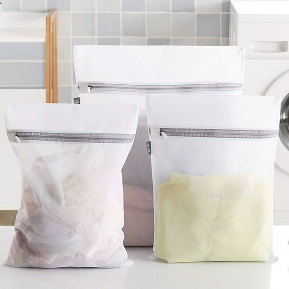19*15 Inch Laundry Bag Mesh Wash Bags, Washing Machine Wash Bag, Net Washer Sack with Zipper, Dryer Pouch for Cleaning and Drying Cloths, Garment, Delicates, Bra, Pant, Small Toys 1PC*laundry bags