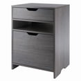 thumbnail image 1 of 19.2 in. Nova 1-Drawer Filling Storage Cabinet, White, 1 of 1