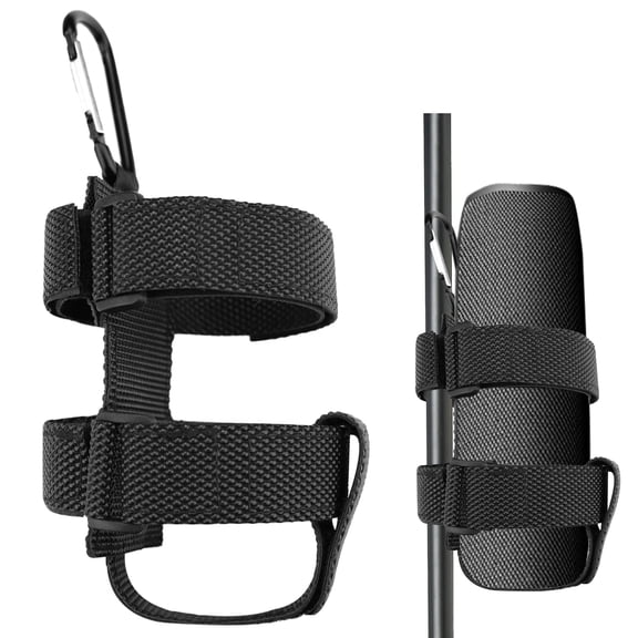 19.2'' x 12.6''/49 x 32 CM Golf Cart Speaker Mount Strap, Portable Speaker Holder for Bike Adjustable Waterproof Accessories Bluetooth Bar UTV ATV Sound Scooter Bicycle Motorcycle