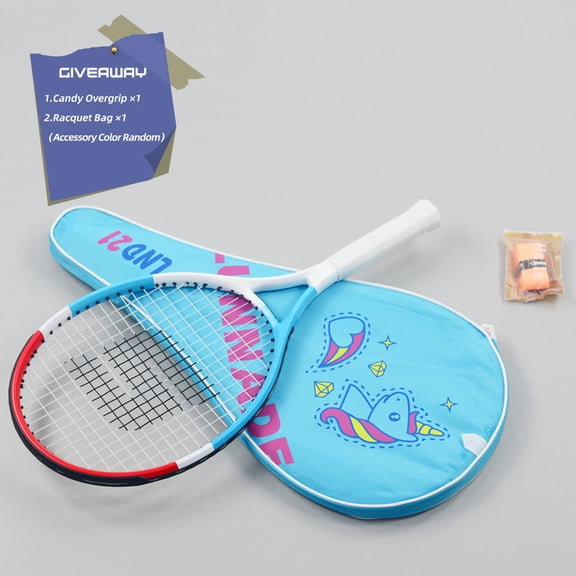 19/21/23/25 Inch Carbon Fibre Tennis Racket, Professional Beginners High Quality, Lightweight & Durable, Already Threaded, Best Gifts for Son & Daughter, Fostering A Love of Sport