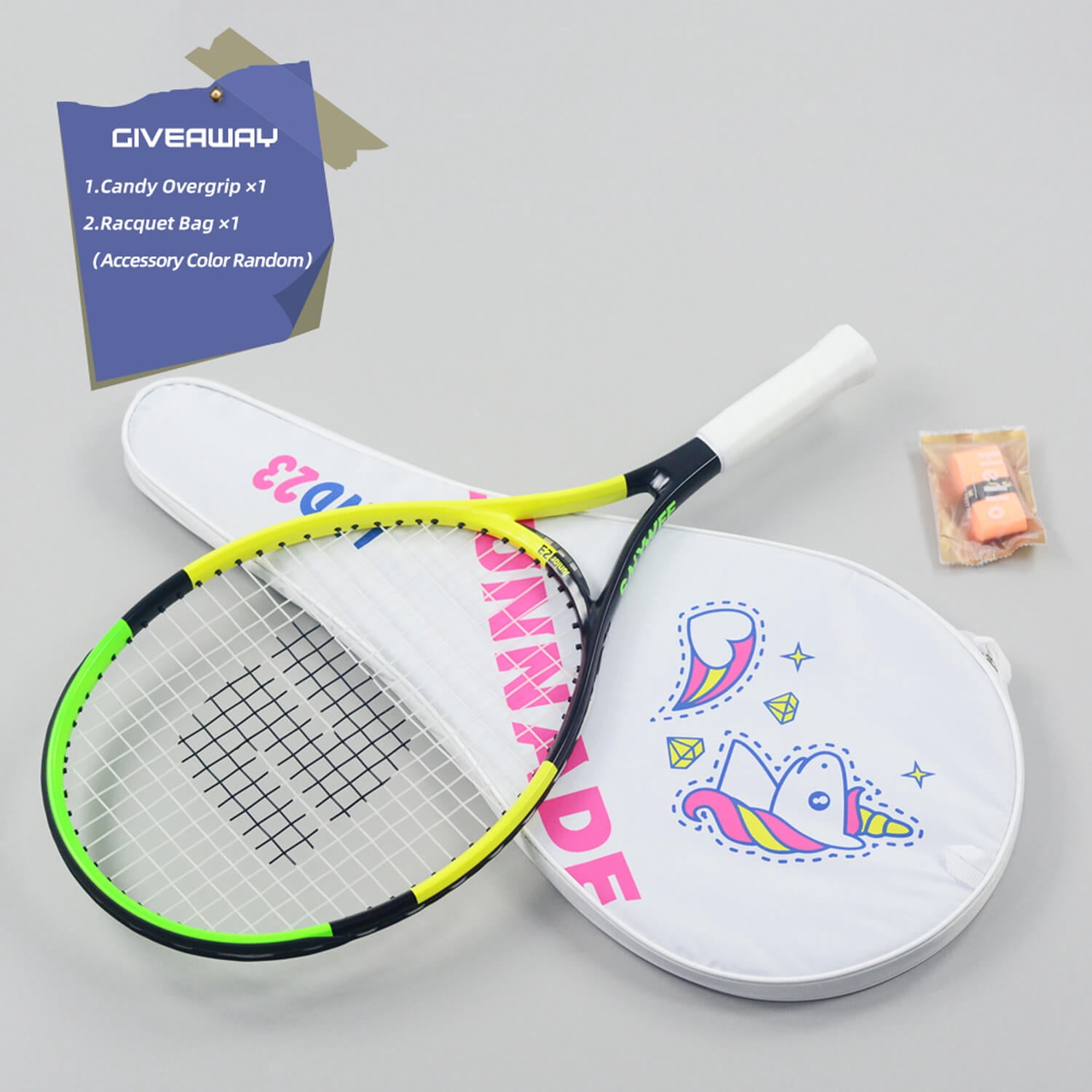19/21/23/25 Inch Carbon Fibre Tennis Racket, Professional Beginners High Quality, Lightweight & Durable, Already Threaded, Best Gifts for Son & Daughter, Fostering A Love of Sport