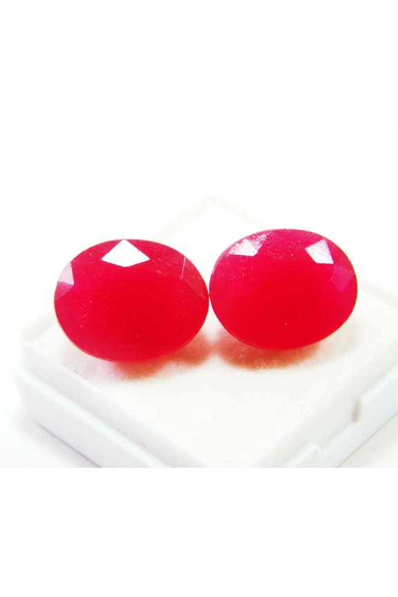 19.45 Ct Natural CERTIFIED Mozambique Oval Shape Ring Size Red Ruby Gemstone.