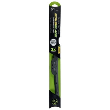 19" 480MM BLACK EDITION SILICONE SCRUBBLADE WIPER BLADE