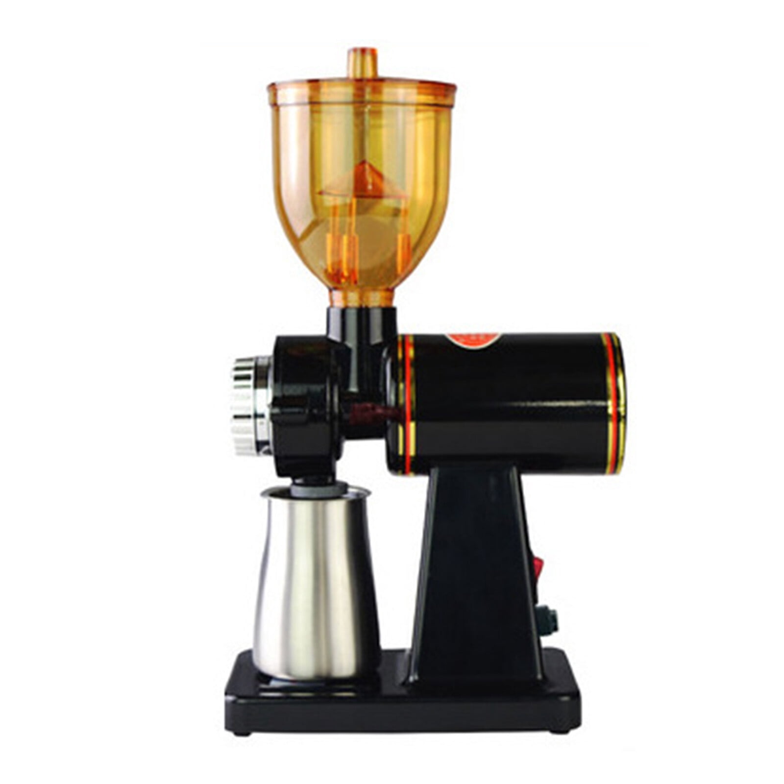 Commercial Electric Coffee Grinder Automatic Burr Mill Bean Home Office Grind