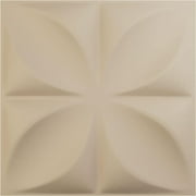 19 5/8"W X 19 5/8"H Alexa Endurawall Decorative 3D Wall Panel, Smokey Beige (12-Pack For 32.04 Sq. Ft.