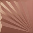 thumbnail image 1 of 19 5/8"W x 19 5/8"H Aire EnduraWall Decorative 3D Wall Panel, Universal Pearl Metallic Champagne Pink (Covers 2.67 Sq. Ft.), 1 of 6