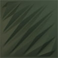 thumbnail image 1 of 19 5/8"W x 19 5/8"H Arrow EnduraWall Decorative 3D Wall Panel, UltraCover Satin Hunt Club Green (Covers 2.67 Sq. Ft.), 1 of 6