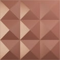 thumbnail image 1 of 19 5/8"W x 19 5/8"H Benson EnduraWall Decorative 3D Wall Panel, Universal Pearl Metallic Champagne Pink (Covers 2.67 Sq. Ft.), 1 of 6