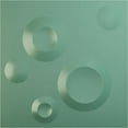 thumbnail image 1 of 19 5/8"W x 19 5/8"H Cole EnduraWall Decorative 3D Wall Panel, Universal Pearl Metallic Sea Mist (Covers 2.67 Sq. Ft.), 1 of 6