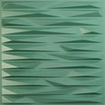 thumbnail image 1 of 19 5/8"W x 19 5/8"H Enterprise EnduraWall Decorative 3D Wall Panel, Universal Pearl Metallic Sea Mist (Covers 2.67 Sq. Ft.), 1 of 6