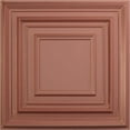 thumbnail image 1 of 19 5/8"W x 19 5/8"H Multiplex EnduraWall Decorative 3D Wall Panel, Universal Pearl Metallic Champagne Pink (Covers 2.67 Sq. Ft.), 1 of 6