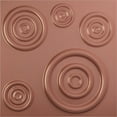thumbnail image 1 of 19 5/8"W x 19 5/8"H Reece EnduraWall Decorative 3D Wall Panel, Universal Pearl Metallic Champagne Pink (Covers 2.67 Sq. Ft.), 1 of 6