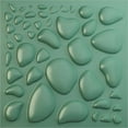 thumbnail image 1 of 19 5/8"W x 19 5/8"H Shale EnduraWall Decorative 3D Wall Panel, Universal Pearl Metallic Sea Mist (Covers 2.67 Sq. Ft.), 1 of 6
