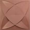 thumbnail image 1 of 19 5/8"W x 19 5/8"H Speedwell EnduraWall Decorative 3D Wall Panel, Universal Pearl Metallic Champagne Pink (Covers 2.67 Sq. Ft.), 1 of 6
