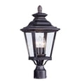 thumbnail image 1 of 19.5 in. Knoxville 3 Light Outdoor Post - Bronze, 1 of 1