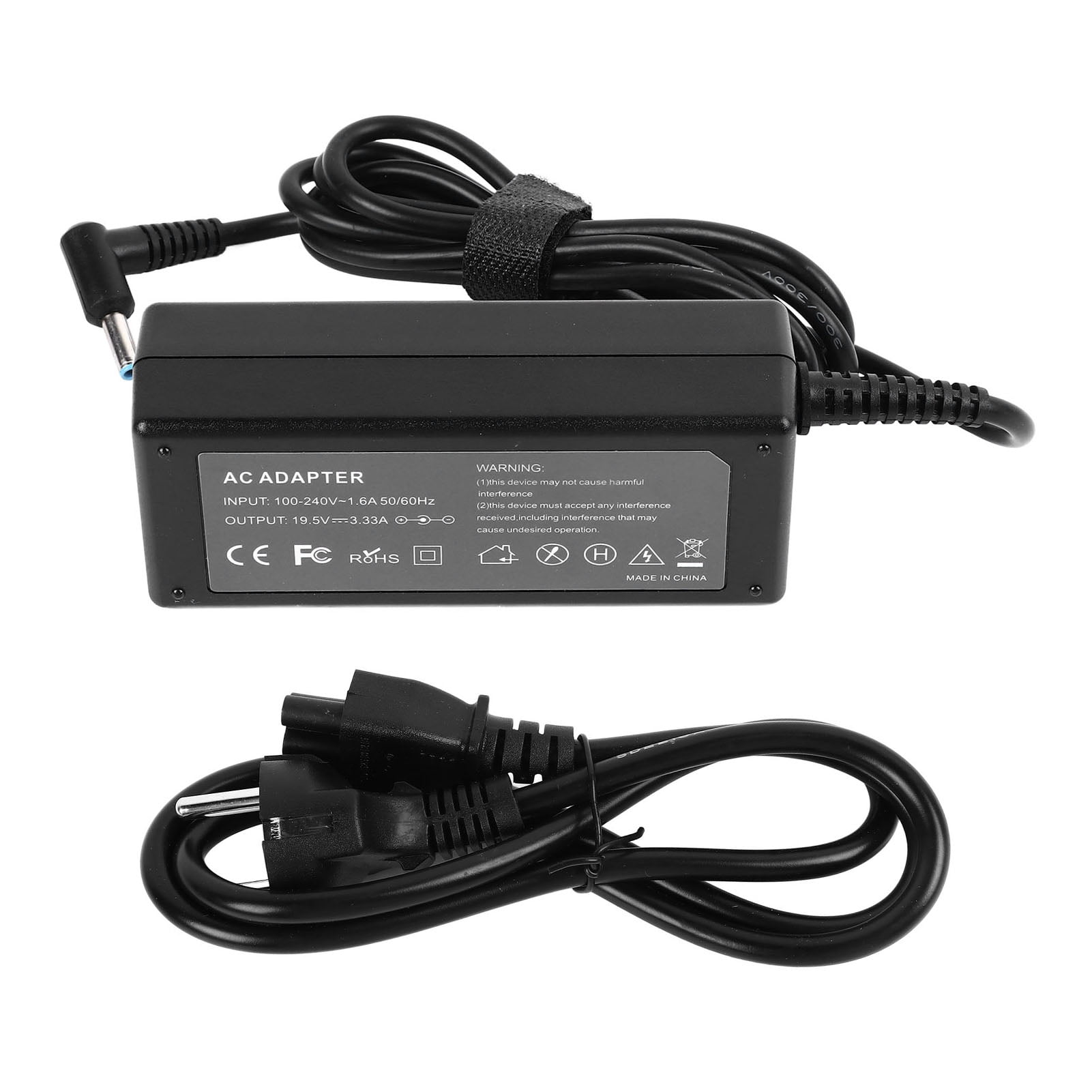 19 5V 3 33A Laptop Power Supply Adapter Fast Charging Portable 4 5x3 19-5v-3-33a-laptop-power-supply-adapter-fast-charging-portable-4-5x3