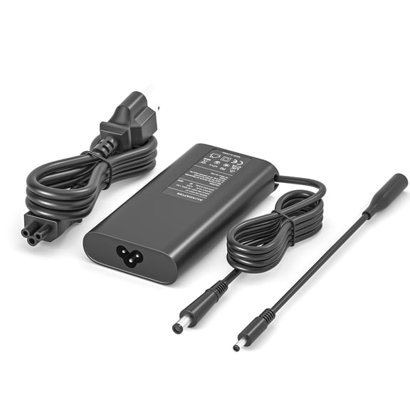19.5V 4.62A 90W AC Charger for Dell Inspiron 17r N7110 N7010 N5010 N5050, Inspiron 7706 7791 7700 7506 2in1 7537 3280 AIO 2in1 Inspiron 1545 Precision M2400 M4400 Power Supply Cord