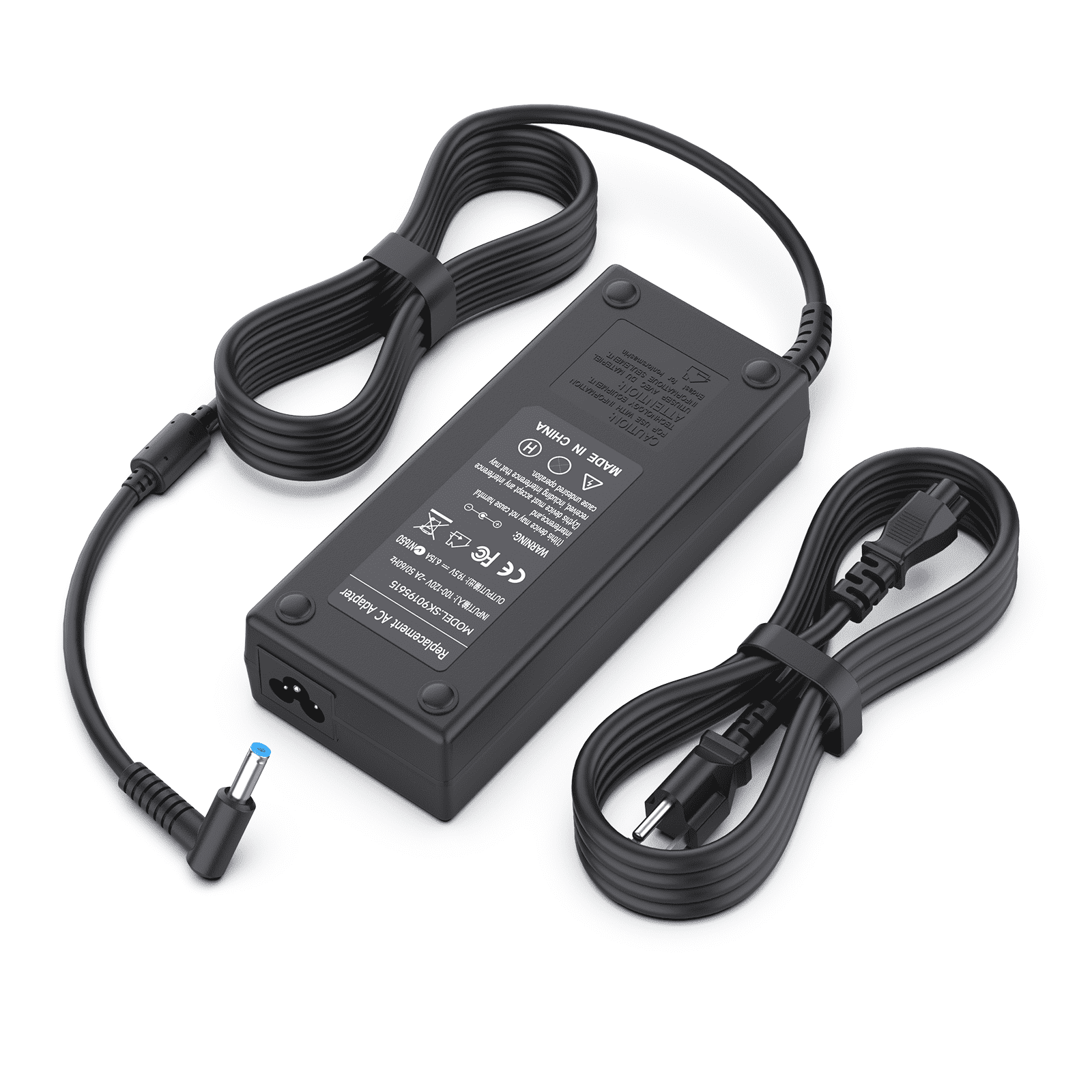 HP 120W Power Adapter 19.5V 6.15A AC Adapter for HP USB-C Dock G5 5TW10AA, 5TW10UT, 5TW10AA#ABB, 5TW10UT#ABA; USB-C/A Universal Dock G2 5TW13AA; Envy 15 17 Series; Omen 15-5000 5100 Power Supply Cord
