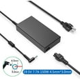 thumbnail image 1 of 19.5V 7.7A 150W 4.5mm*3.0mm Laptop AC Adapter Charger for HP 15-AX027TX 17-W260NZ 17-W247NF 17-W213UR 15-AX034NF 17-W156NZ 17-W104NG 17-W283NG 15-AX221TX 17-W238TX 17-W206NA 17-W216TX 17-W007NO, 1 of 6