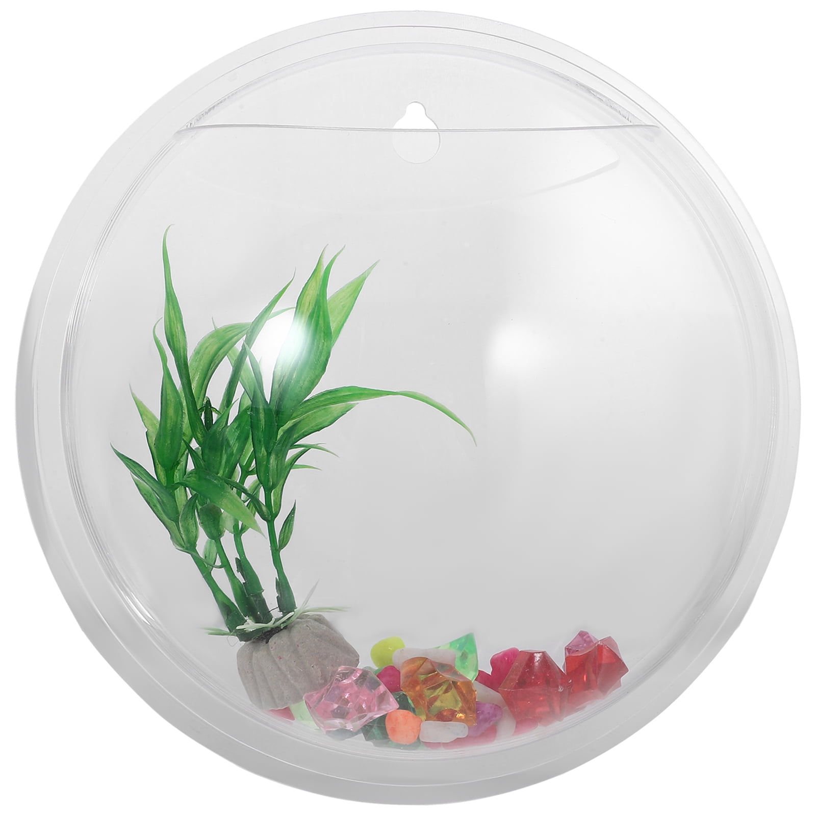 19.5cm Diameter Creative Wall Mounted Acrylic Fish Bowl Hanging