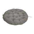 thumbnail image 1 of 19.6 Inch Water Resistant Papasan Cushion, 1 Pc Rocker Chair Pads, Hammock Seating Cushion for Hanging Egg Chair Folding Garden Sofa Patio Garden Swing Chair, Dark Gray, 1 of 9