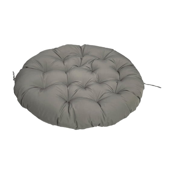 19.6 Inch Water Resistant Papasan Cushion, 1 Pc Rocker Chair Pads, Hammock Seating Cushion for Hanging Egg Chair Folding Garden Sofa Patio Garden Swing Chair, Dark Gray