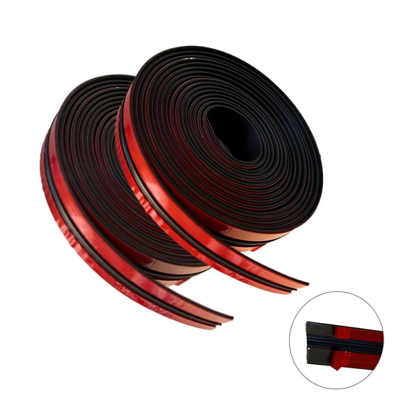 19.68 Ft Windshield Rubber Seal Car Weather Stripping Trim T Shape Sealing Strip, Auto Sunroof Sealing Gasket, Front Rear Windshield Trim Leak Sound Proofing Weatherstrip