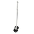 thumbnail image 1 of 19.68in Long Handle Toilet Brush Bathroom Corner Cleaner Wall Mounted Dead Angle Cleaning Tool, 1 of 6
