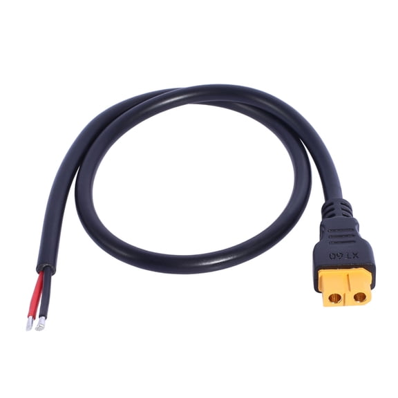 19.69in XT60 Female Connector to 2Pin Bare Cable for Remote Control Models UAV