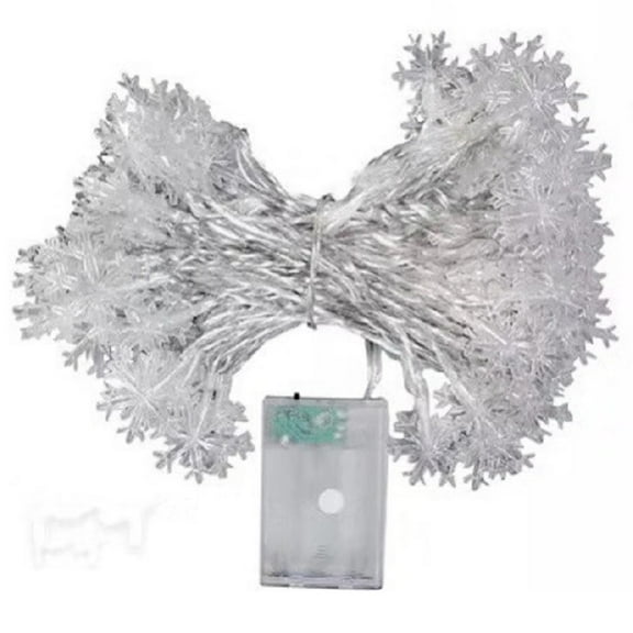 19.6ft 40pcs LED Christmas Mini Lights, Battery Powered for Indoor/Outdoor Garden Patio Holidays