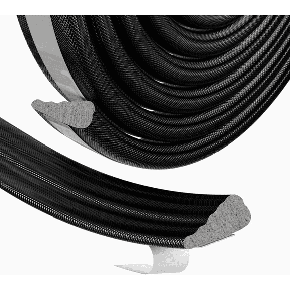 19.6ft Weather Stripping Door Seal Strip for Door Frame,Doors Soundproofing Gap Filler,Window Sealer Exterior Doors Weather Stripping,Foam Windows Draft Stopper (Black,236'')