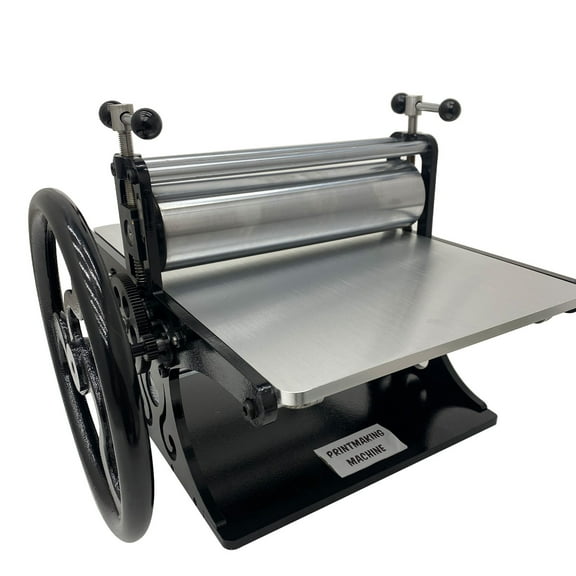 19.7*13 Inch Portable Printmaker Manual Slab Roller Engraving Press Printing Machine for Woodblock Copperplate Prints