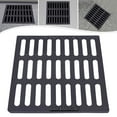 thumbnail image 1 of Cast Iron Sewer Grate Drain Catch Basin Cover Strainers Trench Drainage Outdoor, 1 of 16