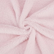 19.7 70.9 Inch Pink Short Hair Fur Fabric Pre-Cut Craft Fur Fabric Shaggy Fur Patches for Christmas Crafts Costumes Rugs Pillows