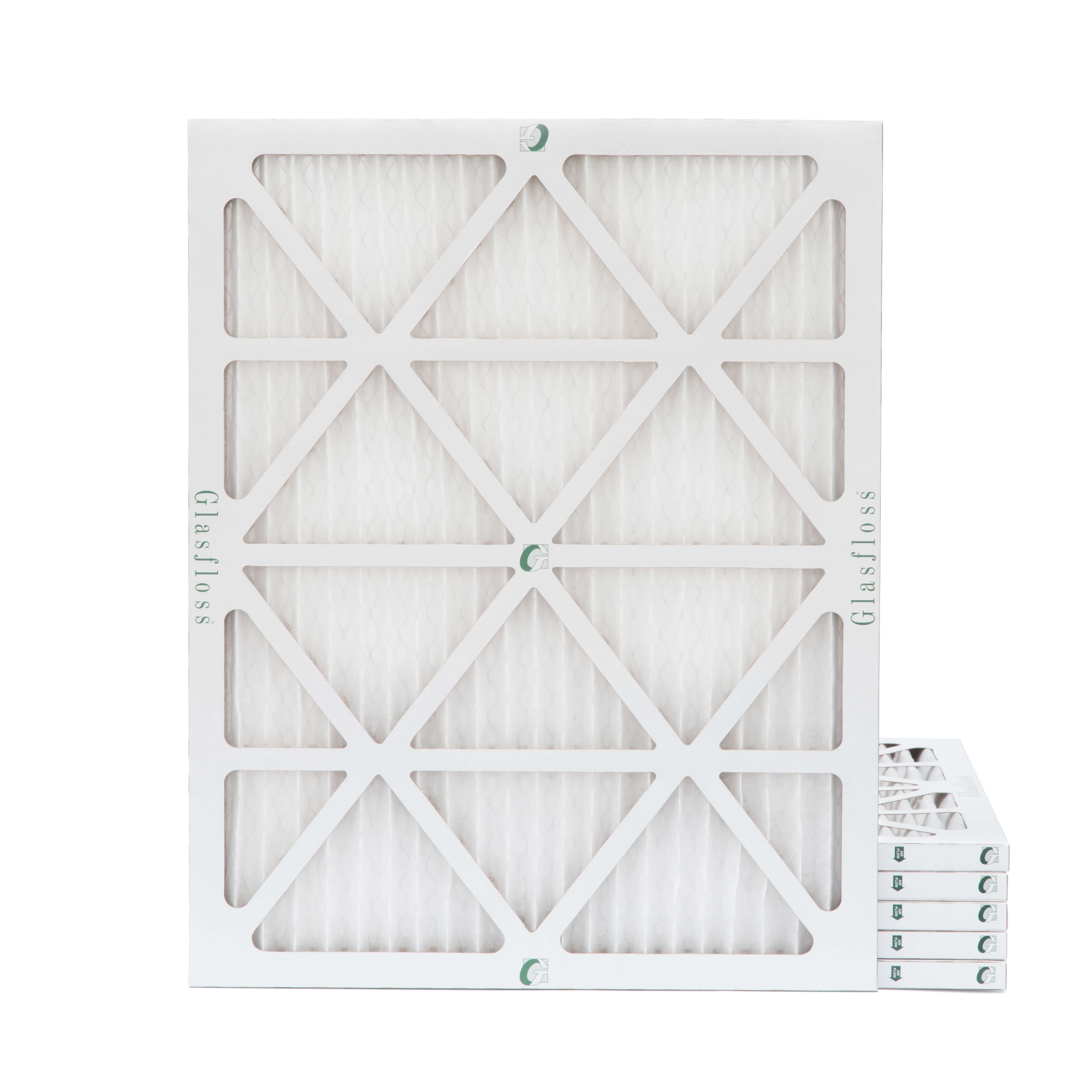 197/8 x 211/2 x 1 MERV 10 Pleated Air Filters by Glasfloss. 3 Pack