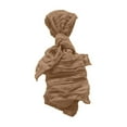 thumbnail image 1 of 19.7" Cheese Cloth Napkins Polyester Coarse Table Decor - Reusable Wrinkle Retention for Wedding Party Decoration Rustic Table Setting(Brown), 1 of 5