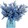 thumbnail image 1 of 19.7in Babys Breath Silk Artificial Flowers 6 Bundle European Fake Flowers Decor Wedding Party Fall Stems Decoration Bouquets DIY Home Garden,Farmhouse,Living Room Decor, 1 of 6