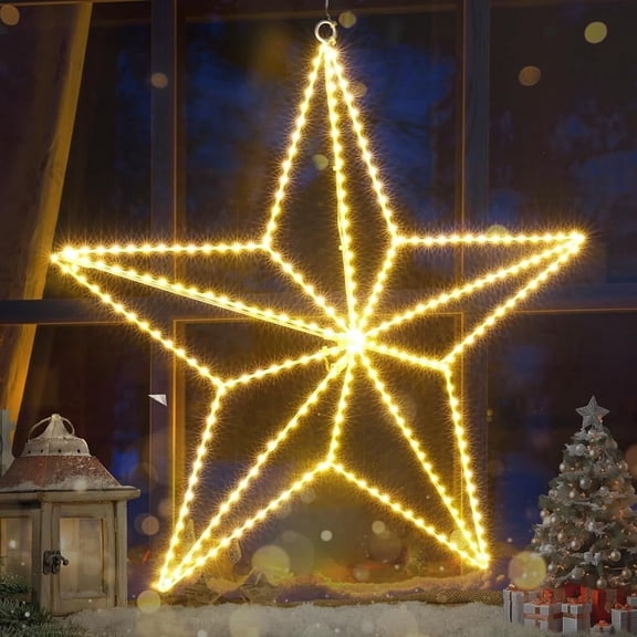 19.7in Christmas Lights, Large Light,Foldable